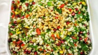Bol Aromalı : Nar Ekşili Buğday Salatası Tarifi