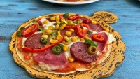 Hamur Mayalamaya Son: Krep Pizza Tarifi