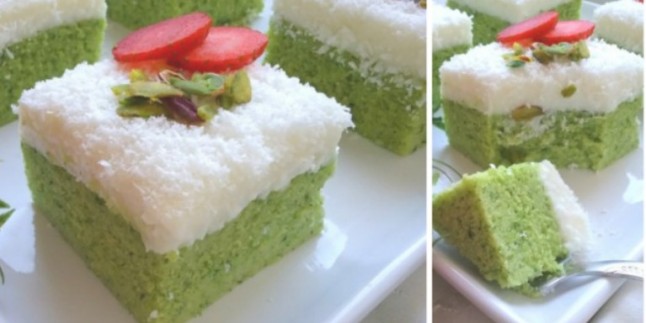 Visual Feast: Spinach Bride Cake Recipe