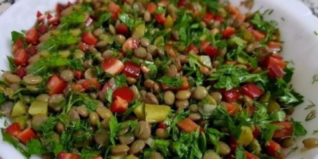 İftara Özel: Mercimek Salatası Tarifi