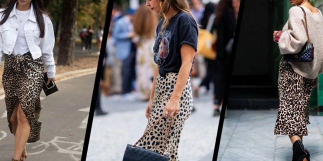 How to combine leopard print clothes?