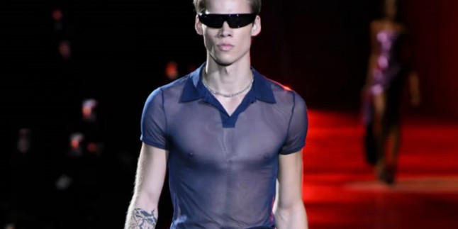 2024 New season men’s fashion: Transparent tops!